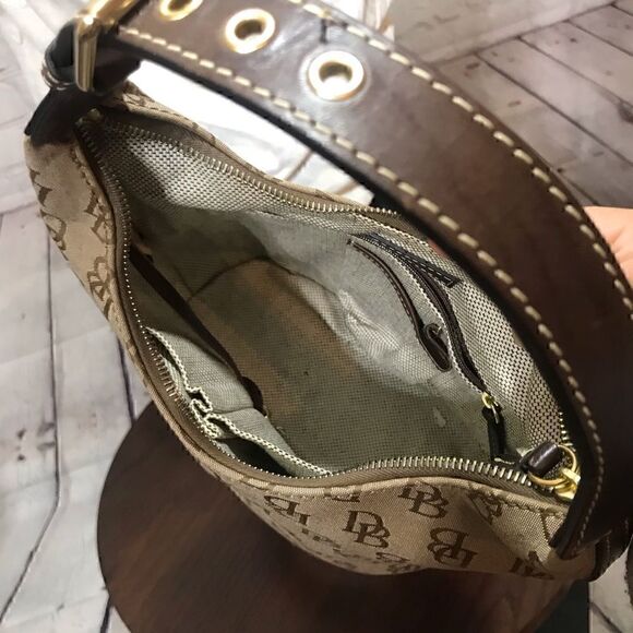 Vintage DOONEY & BOURKE monogram canvas mini bag - Picture 12 of 16